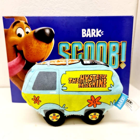 Bark Dog Bark Box Scooby Doo Mystery Machine Ml Crinkle Dog Toy